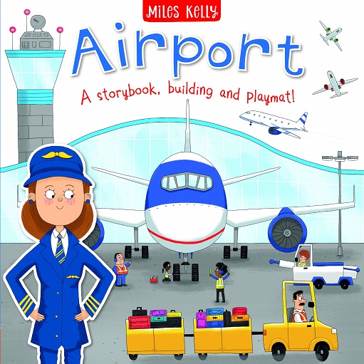 AIRPORT a storybook building and playmat