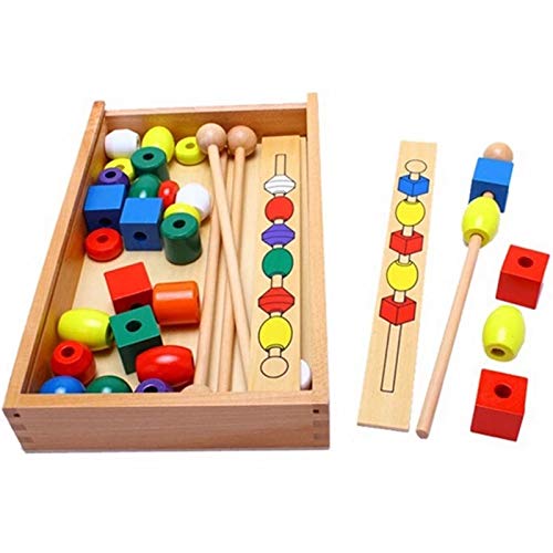 STICK AND BEAD wooden pc 38