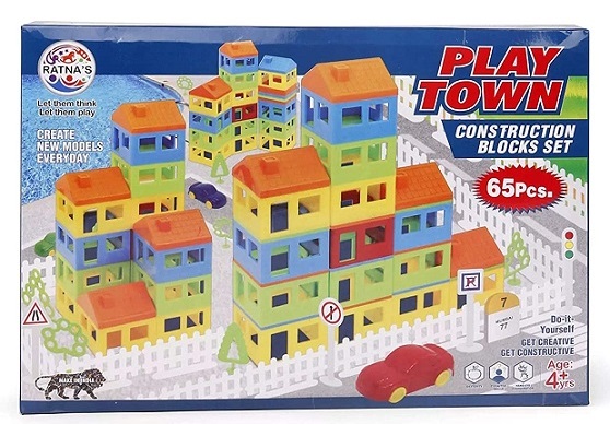 PLAY TOWN construction blocks set