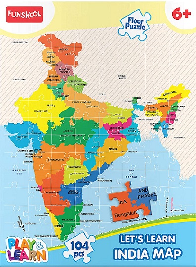 LET'S LEARN INDIA MAP