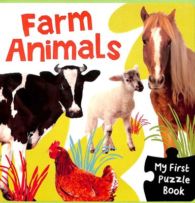 MY FIRST PUZZLE BOOK FARM ANIMALS