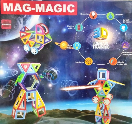 MAG MAGIC MAGNETIC TILES