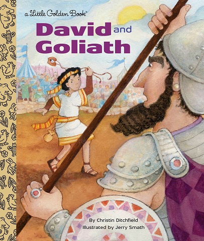 DAVID AND GOLIATH golden book