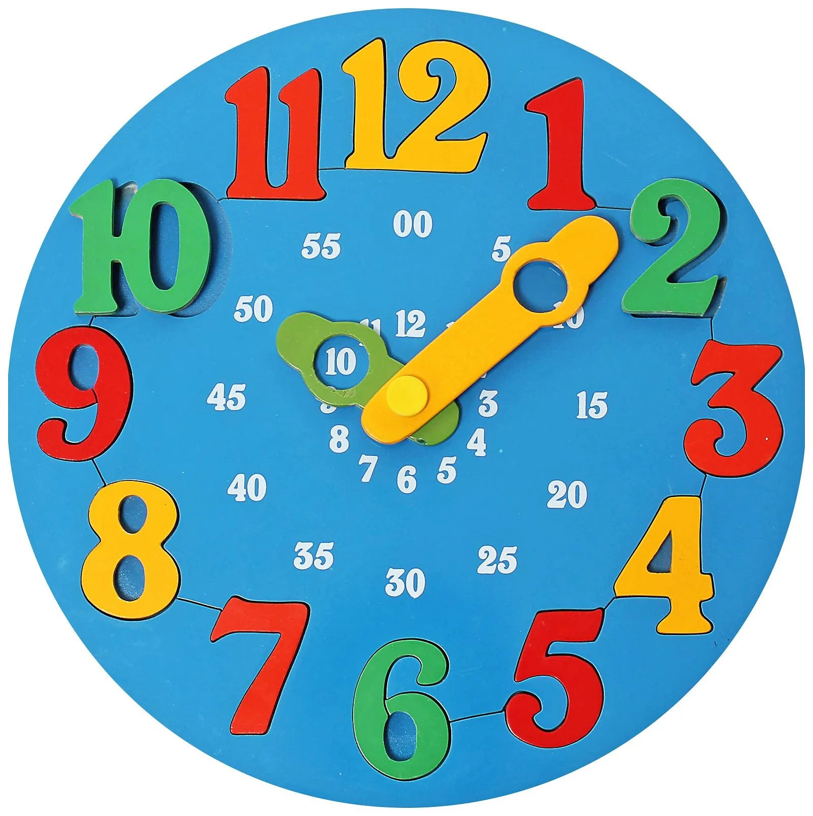 WOODEN CLOCK TIME LEARNING