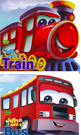 WHO AM I BUS & WHO AM I TRAIN 2 in 1