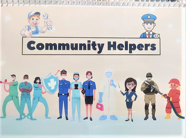 COMMUNITY HELPERS WITH VELCRO