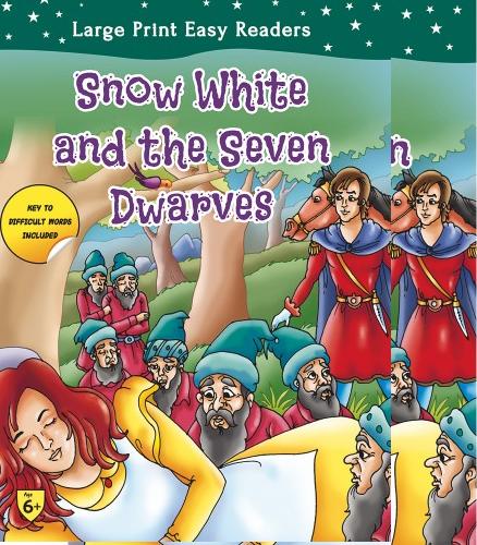 SNOW WHITE AND THE SEVEN DWARFS shree large print