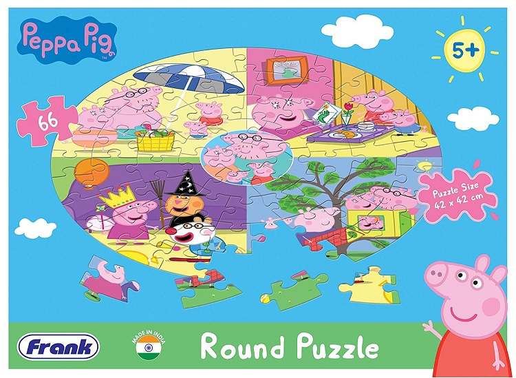 PEPPA PIG ROUND PUZZLE