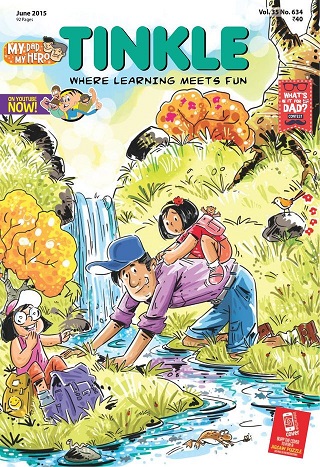 NO 634 TINKLE COMIC 2015 june