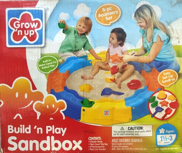 BUILD N PLAY SANDBOX