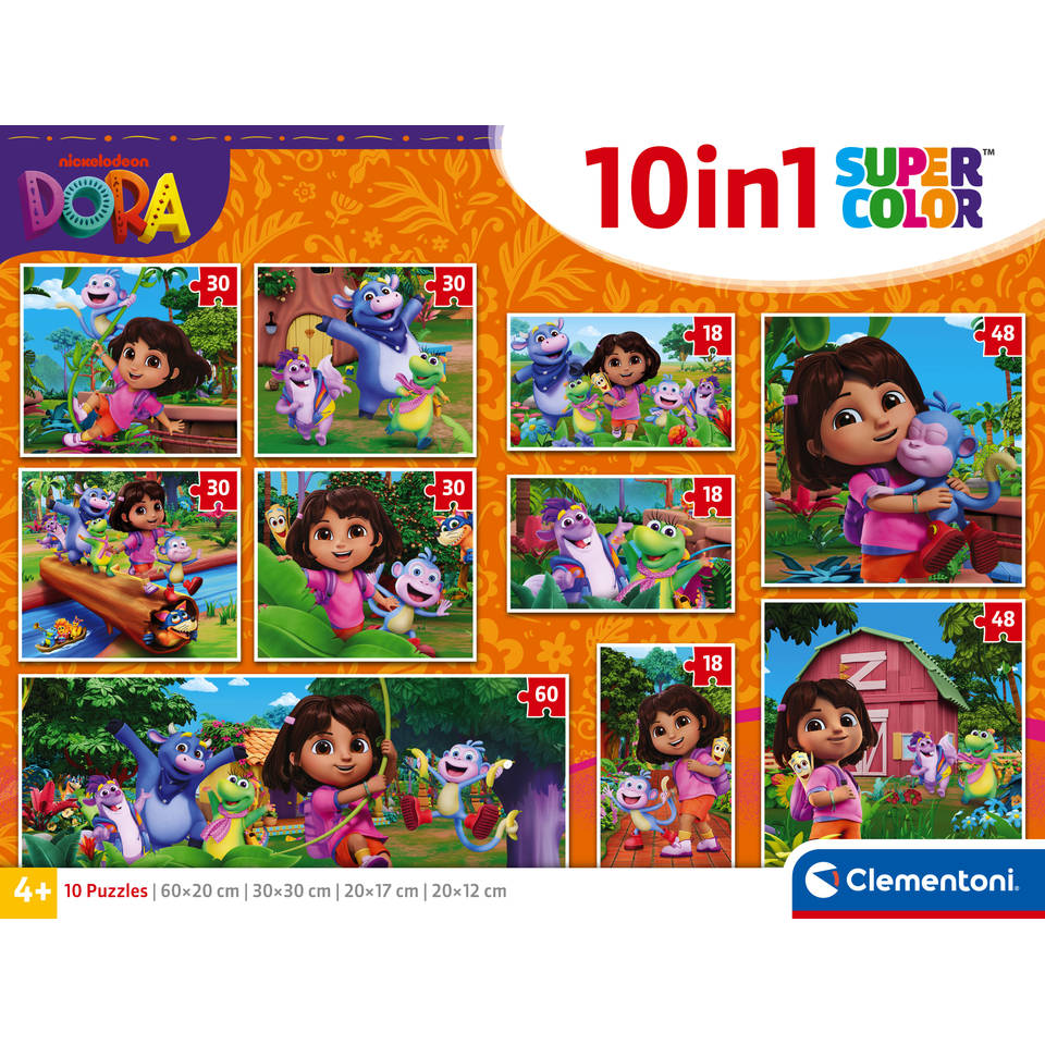 DORA SUPERCOLOR 3 IIN 1 puzzle 1