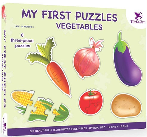 MY FIRST PUZZLES VEGETABLES