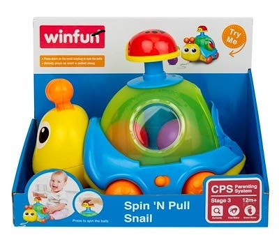 SPIN N PULL SNAIL