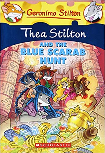 THEA STILTON AND THE BLUE SCARAB HUNT 