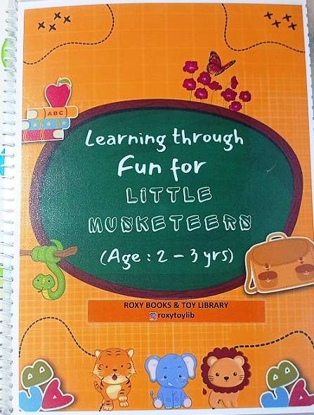 LEARNING THROUGH FUN FOR LITTLE MUSKETEERS velcro 1