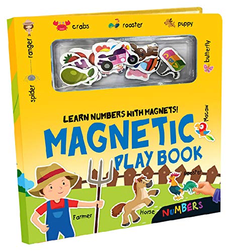 LEARN NUMBERS WITH MAGNETIC PLAY BOOK