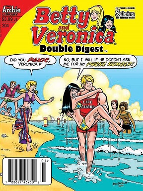 NO 204 BETTY & VERONICA DOUBLE DIGEST