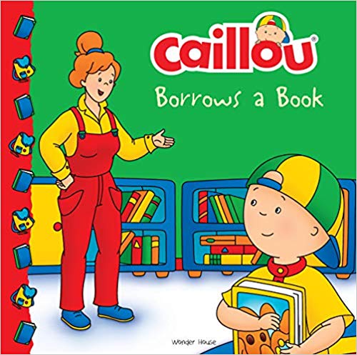 CAILLOU BORROWS A BOOK