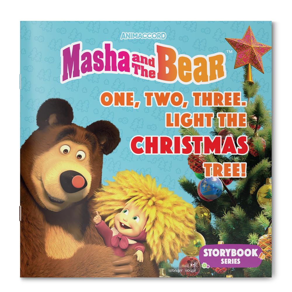 MASHA AND THE BEAR ONE TWO THREE LIGHT THE CHRISTMAS TREE