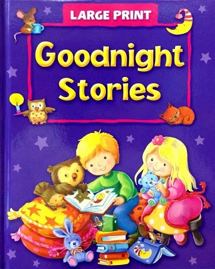 GOODNIGHT STORIES large print