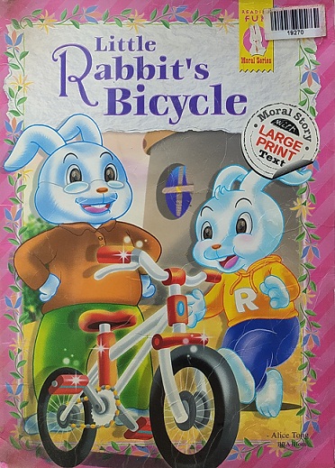 LITTLE RABBIT'S BICYCLE large print