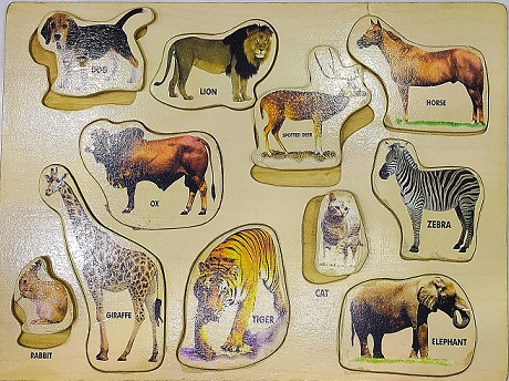 WOODEN ANIMAL PUZZLE