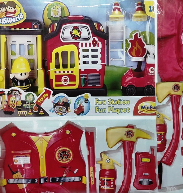 FIRE STATION FUN PLAY KIT