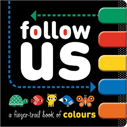 FOLLOW US a finger trail book of colours