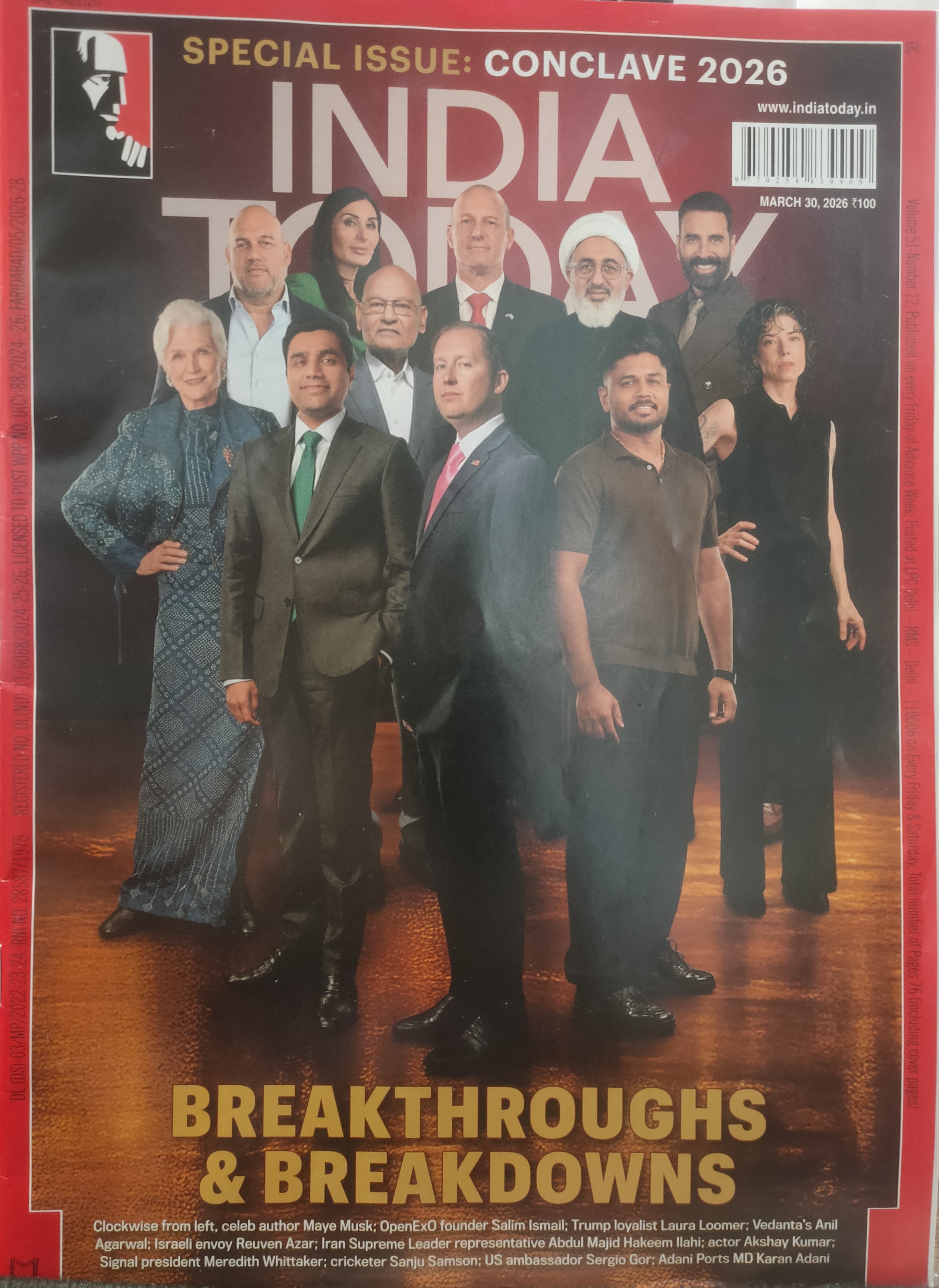 INDIA TODAY 2026 MARCH 30