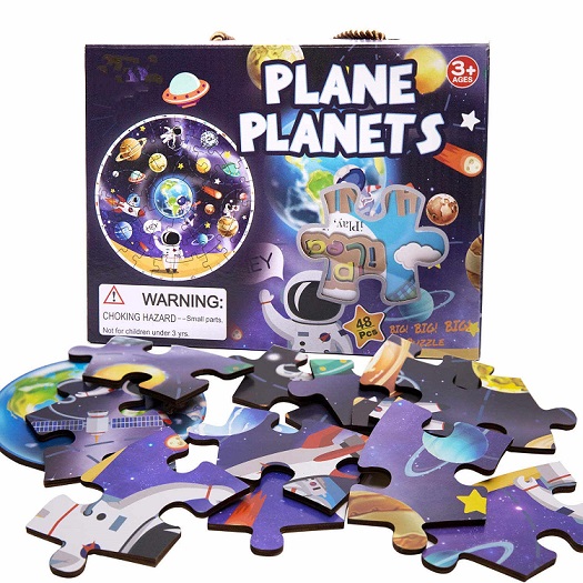 WOODEN PLANETEN PLANETS 
