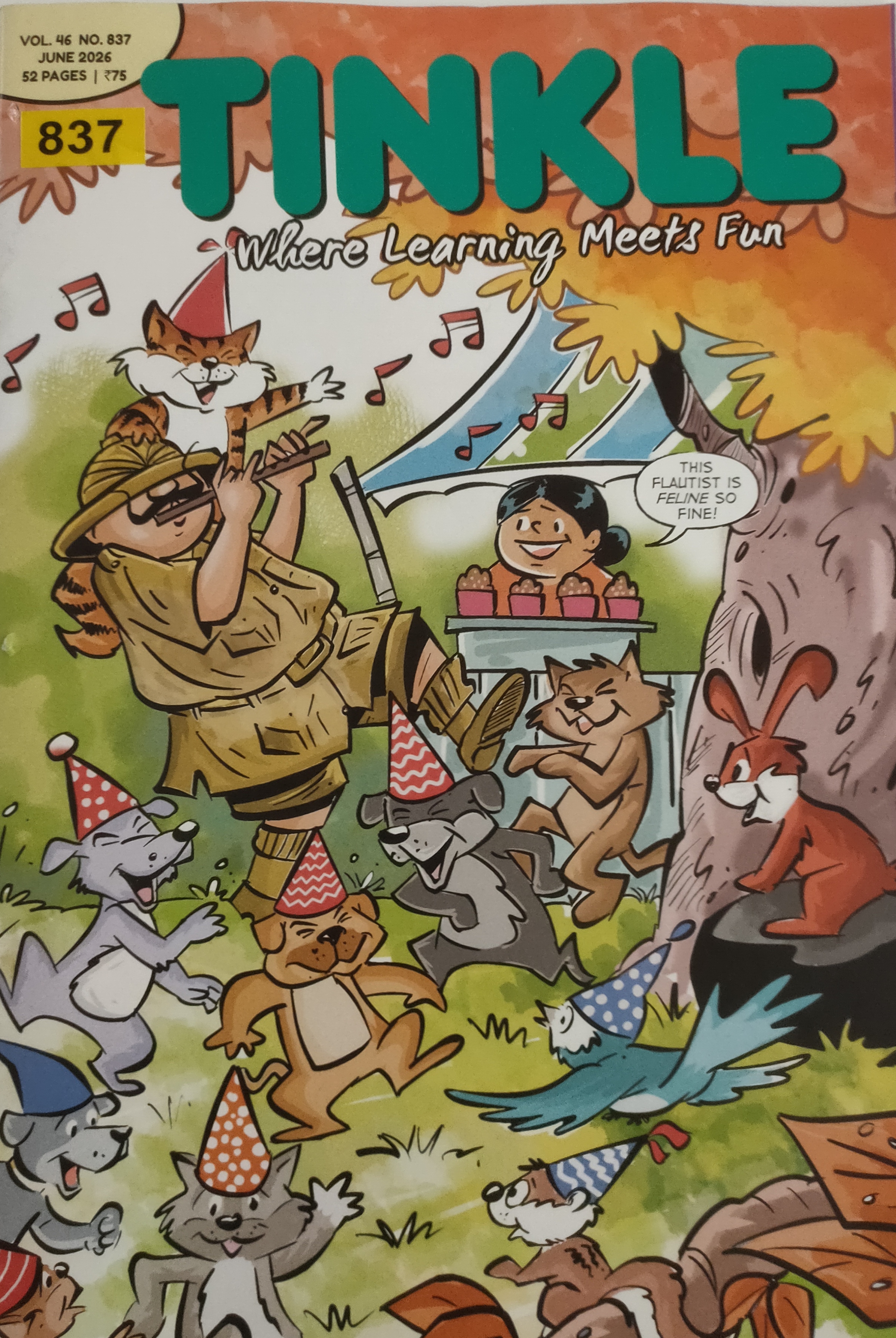 NO 837 TINKLE COMIC 2026 JUNE