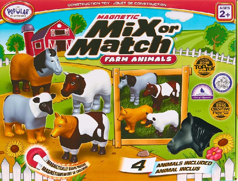 MAGNETIC MIX OR MATCH FARM ANIMALS