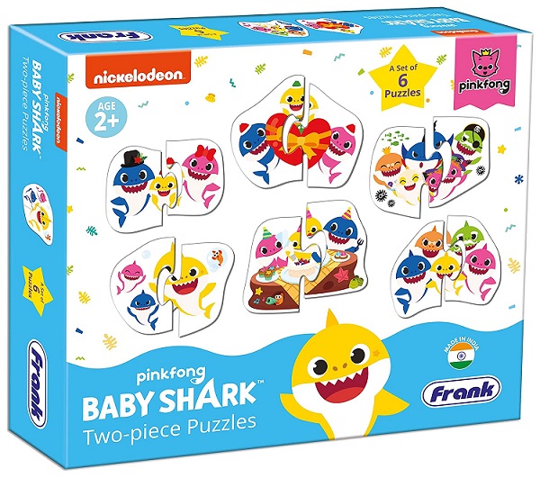 PINKFONG BABY SHARK 2 piece puzzles