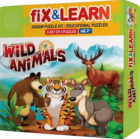 FIX & LEARN WILD ANIMALS