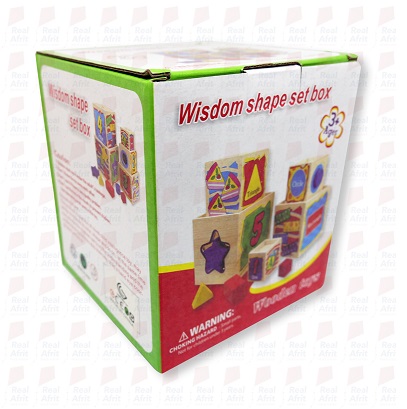 WISDOM SHAPE 10 pc wooden 450