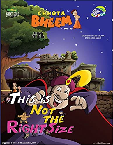 CHHOTA BHEEM vol 35 in this is not the right size