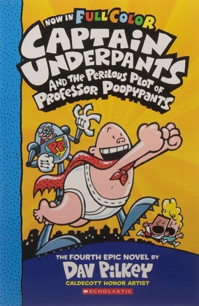 CAPTAIN UNDERPANTS AND THE PERILOUS PLOT OF PROFESSOR POOPYPANTS colour