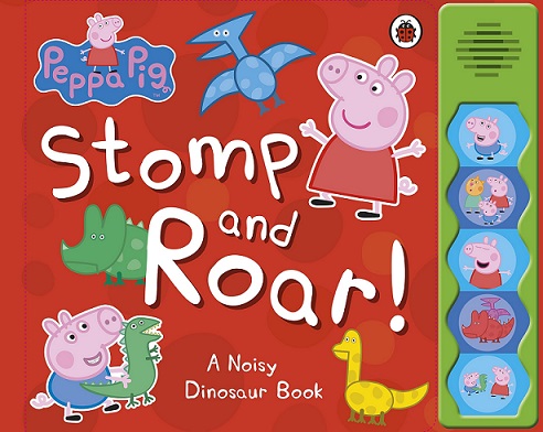 STOMP AND ROAR peppa pig book