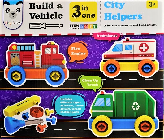 BUILD A VEHICLE CITY HELPERS