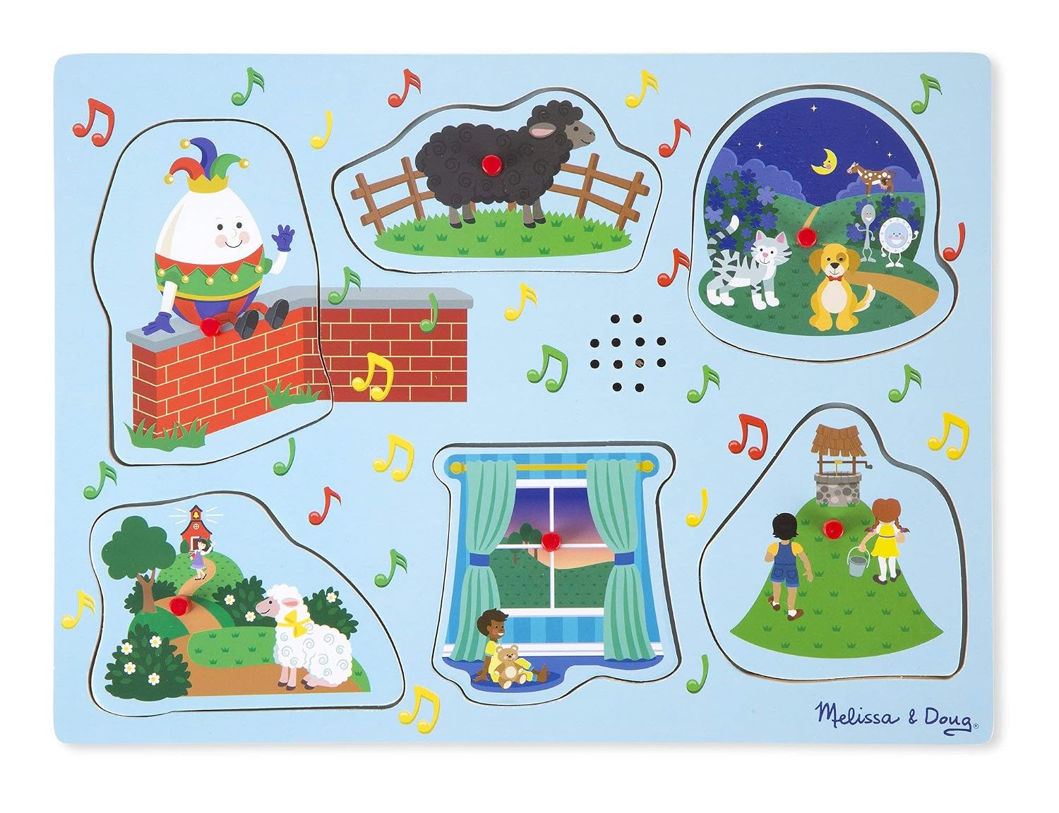 NURSERY RHYMES MUSIC PUZZLE 