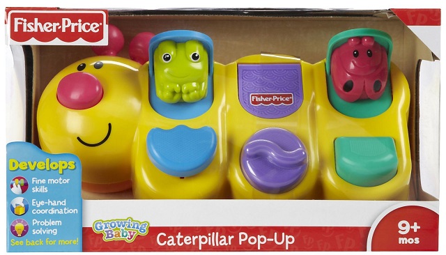 CATERPILLAR POP UP fisher price