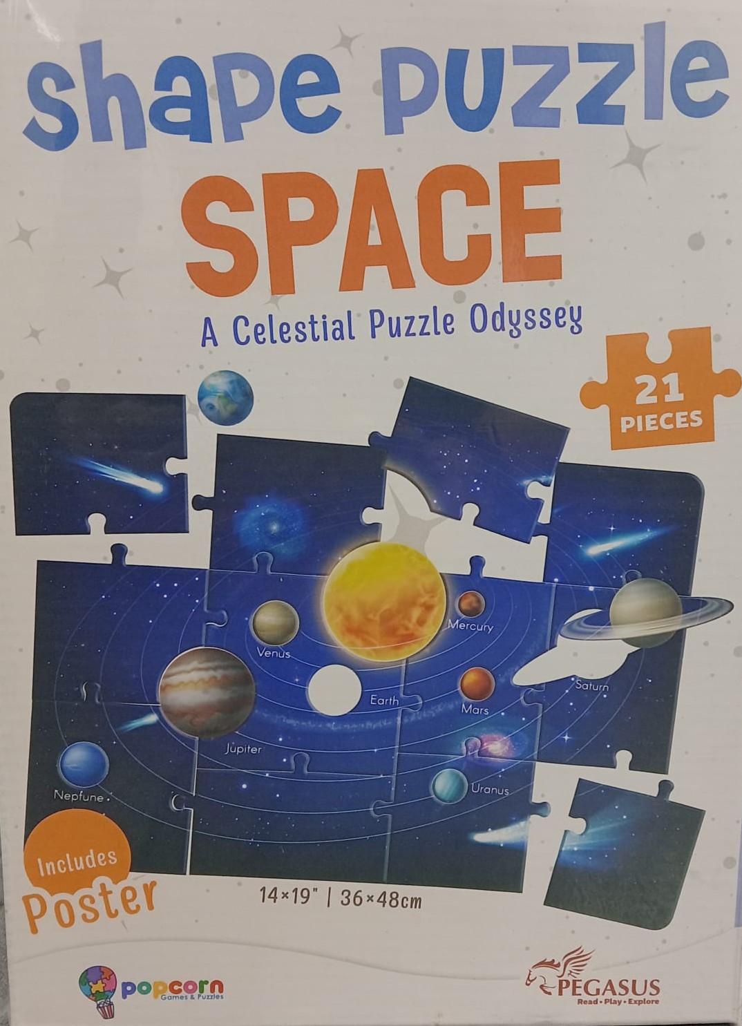 SHAPE PUZZLE SPACE celestal puzzle