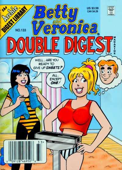 NO 133 BETTY & VERONICA DOUBLE DIGEST