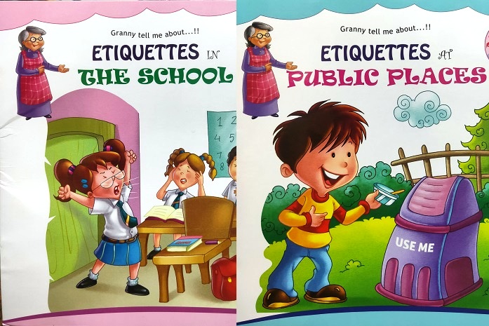 ETIQUETTES AT PUBLIC PLACES & ETIQUETTES IN THE SCHOOL 2 in 1