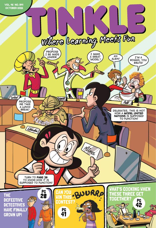NO 841 TINKLE COMIC 2026 OCT