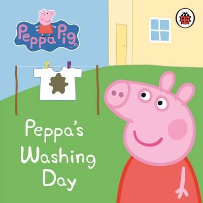 PEPPA'S WASHING DAY ladybird