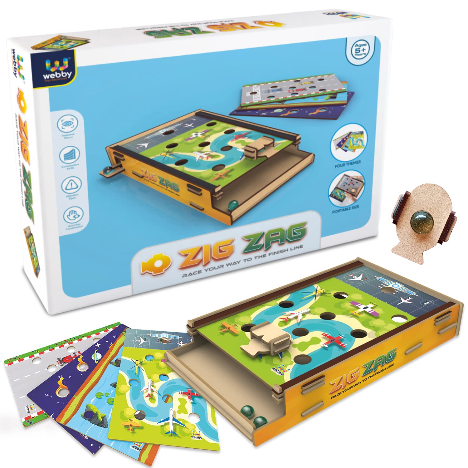 ZIG ZAG RACE YOUR WAY TO THE FINISH LINE