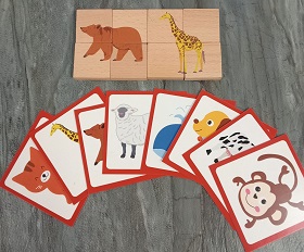 WOODEN ANIMALS PUZZLE
