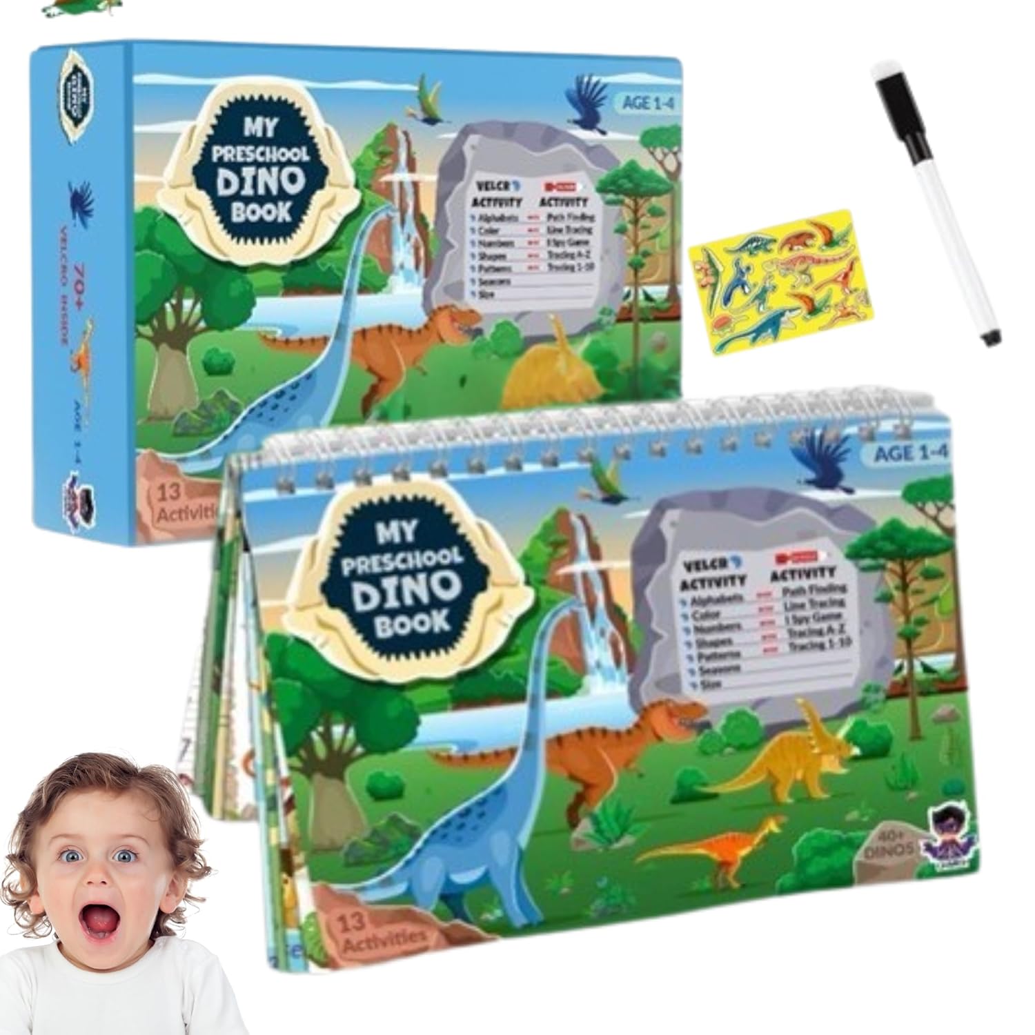 MY PRESCHOOL DINO BOOK