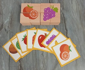 WOODEN FRUITS PUZZLE